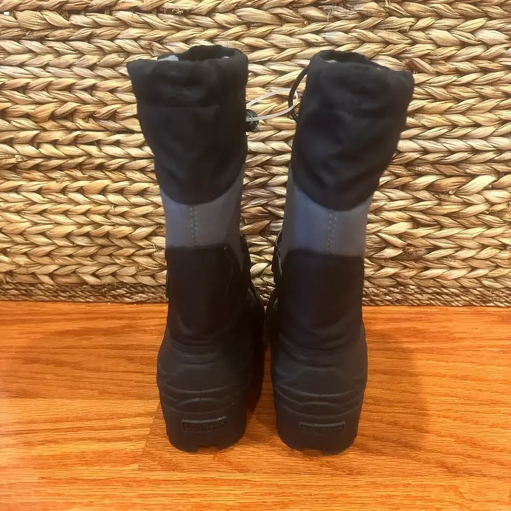 Black L.L. Bean Waterproof Snow Boots sz 13 LL Bean Northwoods Boots